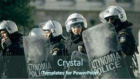  Presentation with riot - Audience pleasing theme consisting of athens-greece-april-15-2015 backdrop and a ocean colored foreground