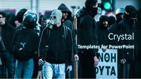  Presentation with groups - Beautiful theme featuring athens-greece-april-16-2015 backdrop and a navy blue colored foreground