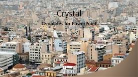  Presentation with ancient map of greece - Beautiful presentation featuring athens seen from acropolis greece backdrop and a  colored foreground