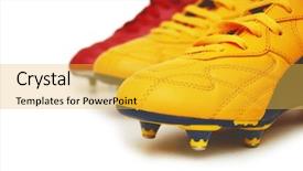  Presentation with boot camp boots - Audience pleasing PPT theme consisting of decorations outside restaurant beijing china backdrop and a tawny brown colored foreground