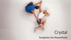  Presentation with personal training - Audience pleasing theme consisting of bloc - proxy vote red rubber stamp backdrop and a lemonade colored foreground