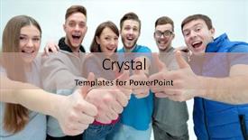  Presentation with business success - Colorful PPT theme enhanced with athletics organizations - concept of success - close backdrop and a coral colored foreground