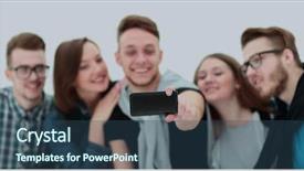  Presentation with successful group of surgeons - Audience pleasing PPT layouts consisting of athletics organizations - group of successful young people backdrop and a  colored foreground