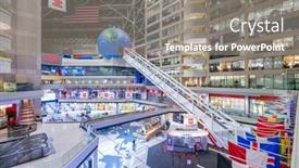  Presentation with cnn - Beautiful slide deck featuring atlanta-georgia-january-25-2018 backdrop and a gray colored foreground