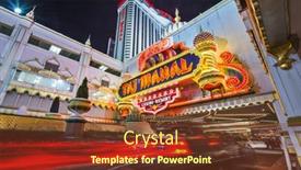  Presentation with atlantic city - Audience pleasing slide set consisting of atlantic-city-nj-september-8 backdrop and a tawny brown colored foreground