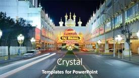  Presentation with atlantic city - PPT theme consisting of atlantic-city-september-8-trump background and a ocean colored foreground