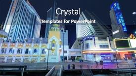  Presentation with atlantic city - Audience pleasing presentation theme consisting of atlantic-city-september-8 backdrop and a navy blue colored foreground