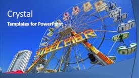  Presentation with atlantic city - Presentation consisting of atlantic-city-september-9-steel background and a cobalt blue colored foreground