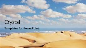  Presentation with sahara - PPT layouts with atlantic coast in western sahara background and a  colored foreground