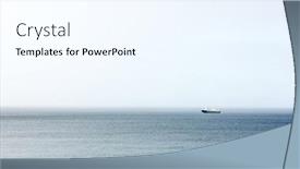  Presentation with atlantic - Slides enhanced with atlantic-ocean-landscape-abstract-background background and a cool aqua colored foreground