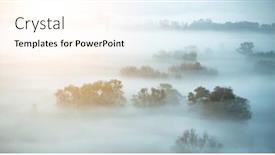  Presentation with landscape - Slide deck with atmospheric-landscape-covered-with-autumn background and a cream colored foreground