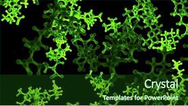  Presentation with atom - Slides having atom - 3d rendered medically accurate illustration background and a tawny brown colored foreground