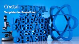  Presentation with chemistry formula - Audience pleasing PPT theme consisting of atom chemistry formula background backdrop and a teal colored foreground