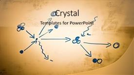  Presentation with nuclear - Presentation enhanced with atom free - nuclear reaction hand draw background and a lemonade colored foreground