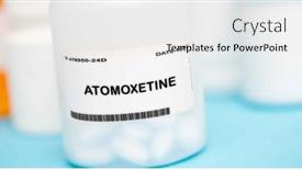  Presentation with attention deficit hyperactivity disorder - Presentation consisting of atomoxetine-is-a-medication background and a white colored foreground