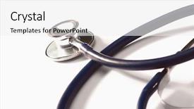  Presentation with cancer - Audience pleasing presentation consisting of attack cancer - stethoscope backdrop and a white colored foreground