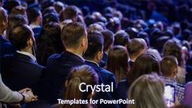 Presentation with congress - Colorful PPT layouts enhanced with attendance - people attend business conference backdrop and a wine colored foreground