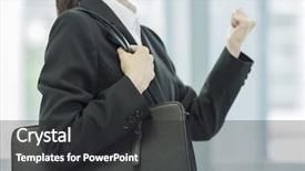  Presentation with job hazard - PPT layouts enhanced with attendance - women in job hunting background and a dark gray colored foreground