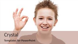  Presentation with kids beauty pageant - Colorful theme enhanced with attitude satisfaction - beauty toothy smiling young teenager backdrop and a  colored foreground