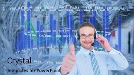  Presentation with digital - Amazing PPT layouts having attract customers system - digital composite of models wearing backdrop and a light blue colored foreground