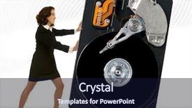  Presentation with moving business - Amazing PPT layouts having attract customers system - young attractive business woman moving backdrop and a wine colored foreground