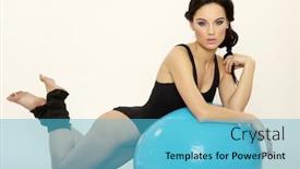  Presentation with black woman - Slide set consisting of attractive-beautiful-young-adult-pretty background and a teal colored foreground