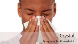  Presentation with tissue - Amazing PPT theme having attractive black using tissue all on white background backdrop and a soft green colored foreground