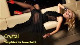  Presentation with black woman - Beautiful PPT theme featuring home improvement form personnel details backdrop and a light gray colored foreground