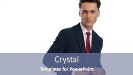  Presentation with attitude - PPT layouts featuring attractive-businessman-fixing-his-jacket background and a ocean colored foreground