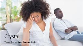  Presentation with couch potato - Presentation with yellow alcohol cocktail with cherry background and a wine colored foreground.