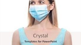  Presentation with aged - Audience pleasing slide set consisting of attractive-middle-aged-woman-wearing backdrop and a lemonade colored foreground