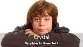  Presentation with teen - Presentation having attractive-teen-boy-with-arms background and a tawny brown colored foreground