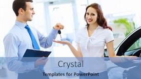  Presentation with salon - PPT theme having young man in sports background and a gray colored foreground