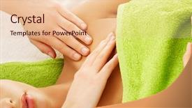  Presentation with sensuality woman black angel relaxing - Amazing PPT theme having attractive young woman relaxing beeing backdrop and a  colored foreground