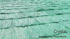  Presentation with nano - Cool new theme with attributes of snow using material backdrop and a seafoam green colored foreground