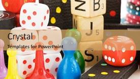  Presentation with board game - Presentation with beautiful girl with long dark hair 8 years old hold jar with butterfly standing in the park on bright sunny summer day background and a coral colored foreground