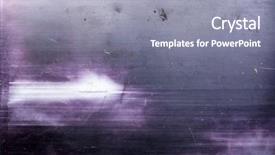  Presentation with aluminium - Slides featuring attrition - painted brushed aluminium plate textured background and a  colored foreground