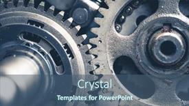  Presentation with atv - PPT theme with atv-engine-gears-with-oil background and a ocean colored foreground