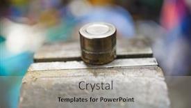  Presentation with brake - Amazing presentation design having atv hydraulic disc brake caliper backdrop and a light gray colored foreground