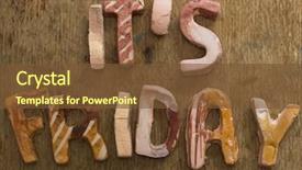  Presentation with thank god its friday - Cool new presentation theme with online auction - it's friday backdrop and a  colored foreground