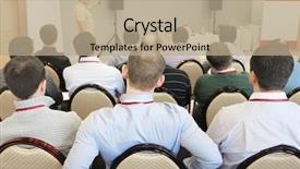  Presentation with acting - PPT layouts featuring audience listens to the acting background and a  colored foreground