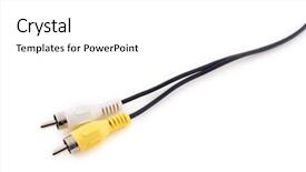  Presentation with audio - Audience pleasing PPT theme consisting of  backdrop and a  colored foreground