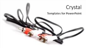  Presentation with connector - Amazing slide set having  backdrop and a  colored foreground