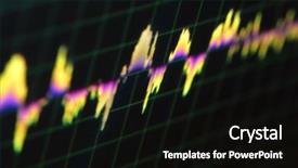  Presentation with audio - Theme having vibration analysis - audio waveform background and a black colored foreground