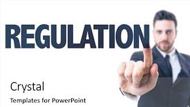  Presentation with corporate governance - Presentation design with audit corporate governance - business man pointing the text background and a white colored foreground