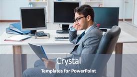  Presentation with audit security - Audience pleasing theme consisting of audit security - businessman sitting in front backdrop and a ocean colored foreground