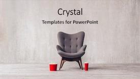  Presentation with movies - Colorful PPT layouts enhanced with auditorium for watching movies indoors backdrop and a  colored foreground