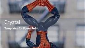  Presentation with spiderman - PPT theme with august-19-2020-superhero-spiderman background and a ocean colored foreground