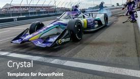  Presentation with raceway - PPT theme consisting of august-20-2022-madison-il background and a gray colored foreground