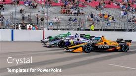  Presentation with automotive - PPT theme with august-20-2022-madison-il background and a gray colored foreground